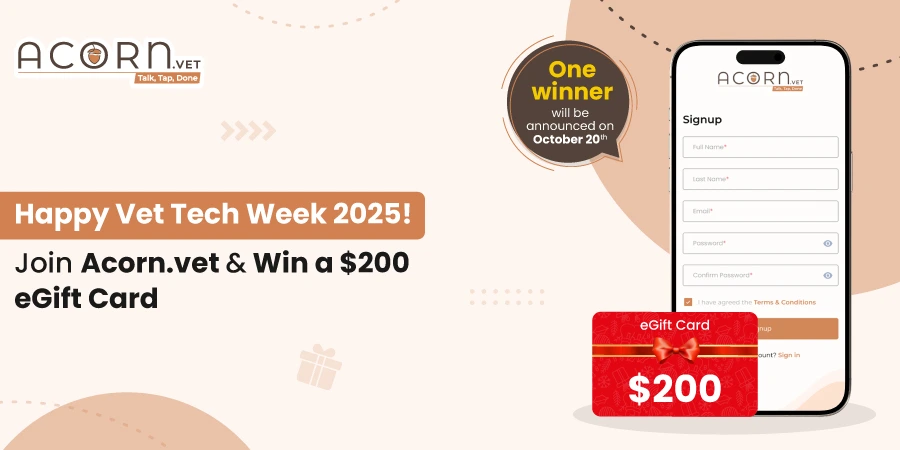 Celebrate Veterinary Technician Week 2025 with Acorn.vet & Win a $200 eGift